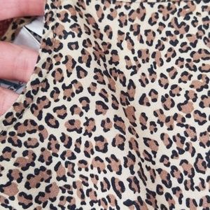 Vintage 90's Leopard Animal Print Top